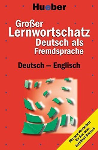 Grosser Lernwortschatz Deutsch als Fremdsprache