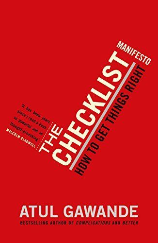 The Checklist Manifesto