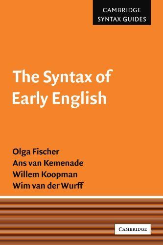 The syntax of early English