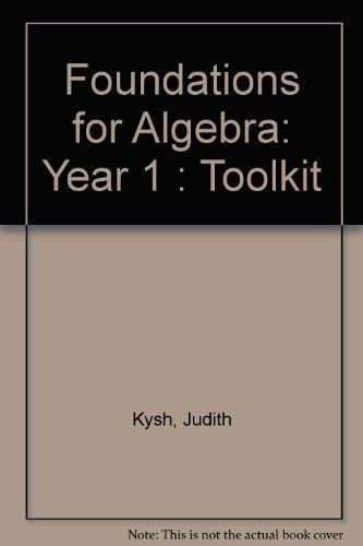 Foundations for Algebra