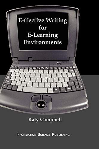 E-ffective Writing for E-learning Environments