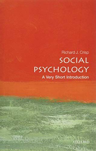 Social Psychology: A Very Short Introduction