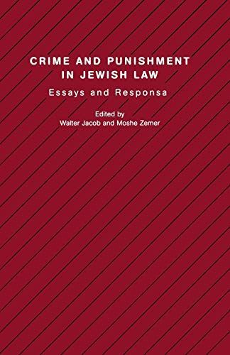 Crime and Punishment in Jewish Law