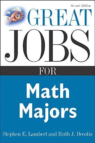 Great Jobs for Math Majors, Second Ed.