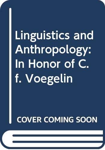 Linguistics and Anthropology