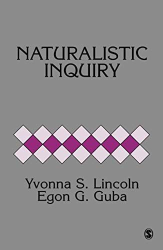 Naturalistic Inquiry