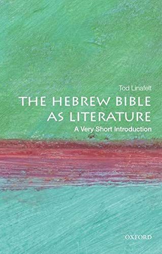 The Hebrew Bible As Literature
