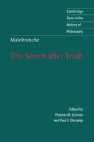 Malebranche: The Search After Truth