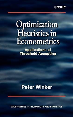 Optimization Heuristics in Econometrics