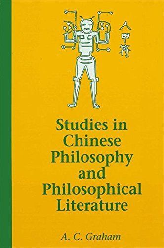 Studies in Chinese Philosophy and Philosophical Literature