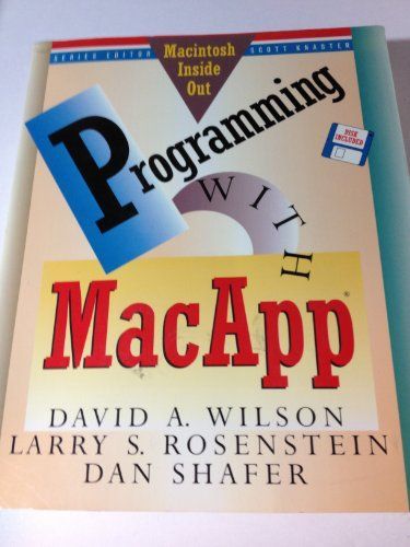 Programming with MacApp