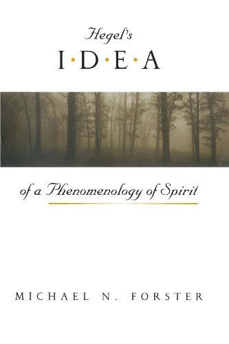 Hegel's Idea of a Phenomenology of Spirit