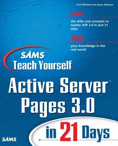 Sams Teach Yourself Active Server Pages 3.0 in 21 Days