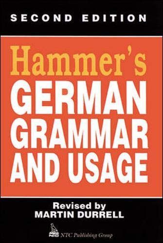 Hammer's German Grammar and Usage