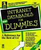 Intranet and Web Databases for Dummies