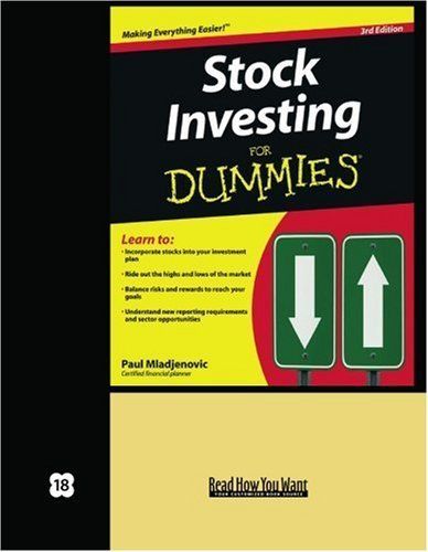 Stock Investing for Dummies