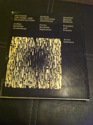 Graphic Design Manual: Principles and Practice