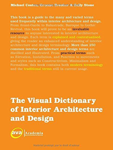 The Visual Dictionary of Interior Architecture and Design