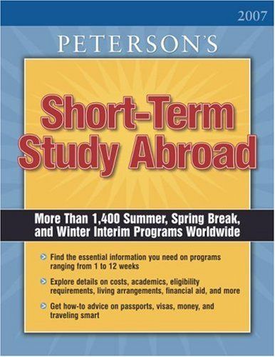 Short-Term Study Abroad 2007