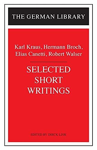 Selected Short Writings