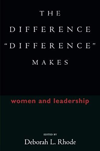 The Difference "difference" Makes