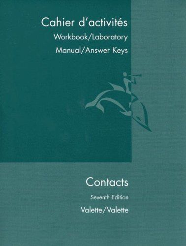 Cpmtacts Cahier D'Activites