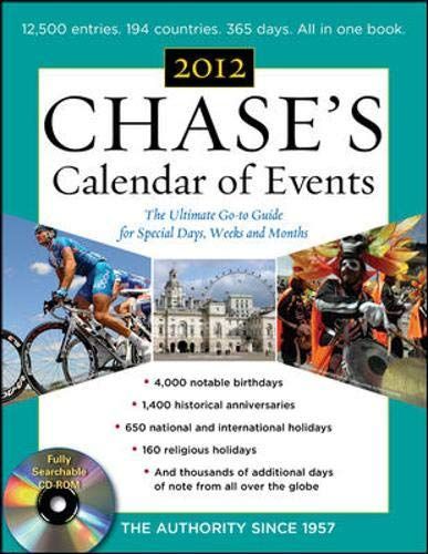 Chases Calendar of Events, 2012 Edition