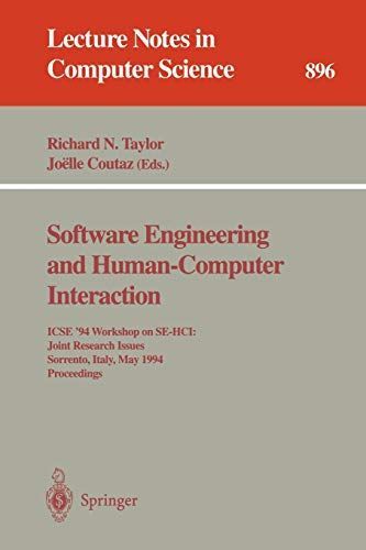 Software Engineering and Human-Computer Interaction