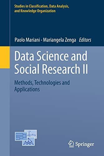 Data Science and Social Research II