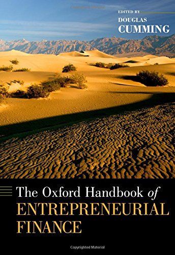 The Oxford Handbook of Entrepreneurial Finance