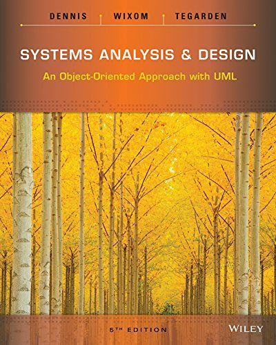 Systems Analysis and Design