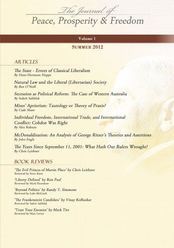 Journal of Peace, Prosperity and Freedom