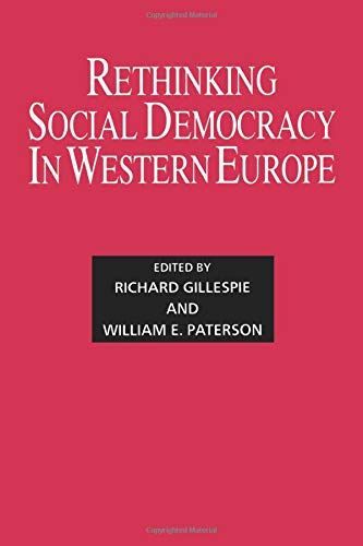 Rethinking Social Democracy in Western Europe