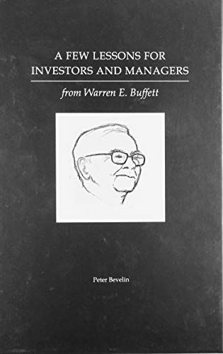 A Few Lessons for Investors and Managers