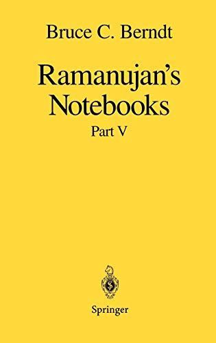 Ramanujan’s Notebooks