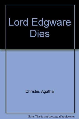 Lord Edgware Dies