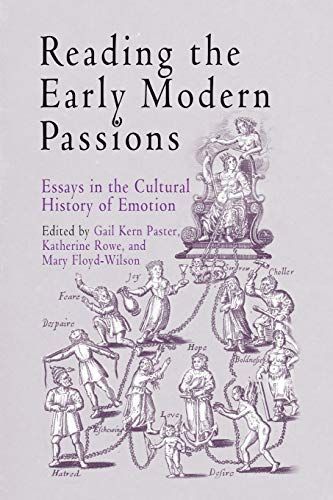 Reading the Early Modern Passions