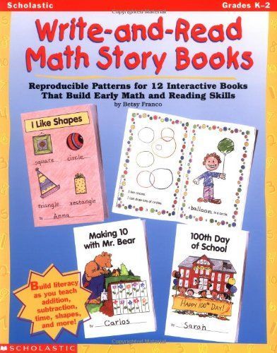 Write-And-Read Math Story Books