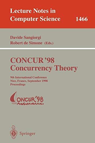 CONCUR '98 Concurrency Theory