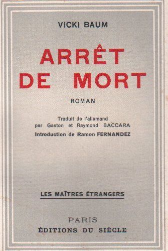 L'arrêt de mort
