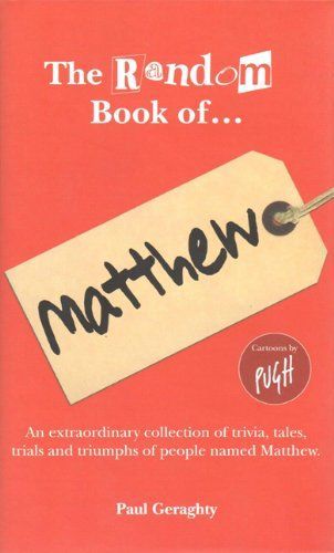 The Random Book Of... Matthew