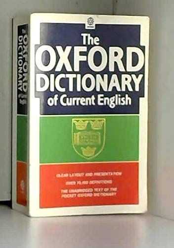 The Oxford Dictionary of Current English