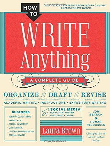 How to Write Anything