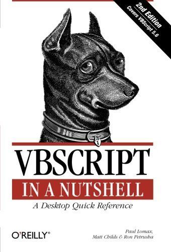 VBScript in a Nutshell