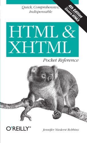 HTML & XHTML Pocket Reference