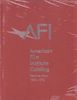 The 1961-1970: American Film Institute Catalog of Motion Pictures Produced in the United States
