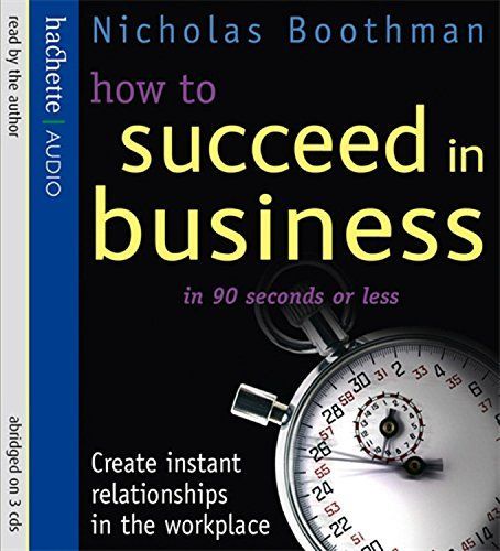 How to Succeed in Business