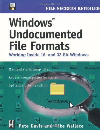 Windows Undocumented File Formats