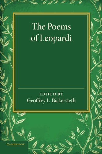 The Poems of Leopardi