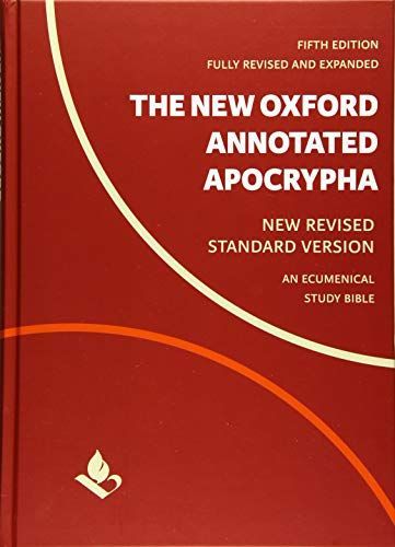 The New Oxford Annotated Apocrypha